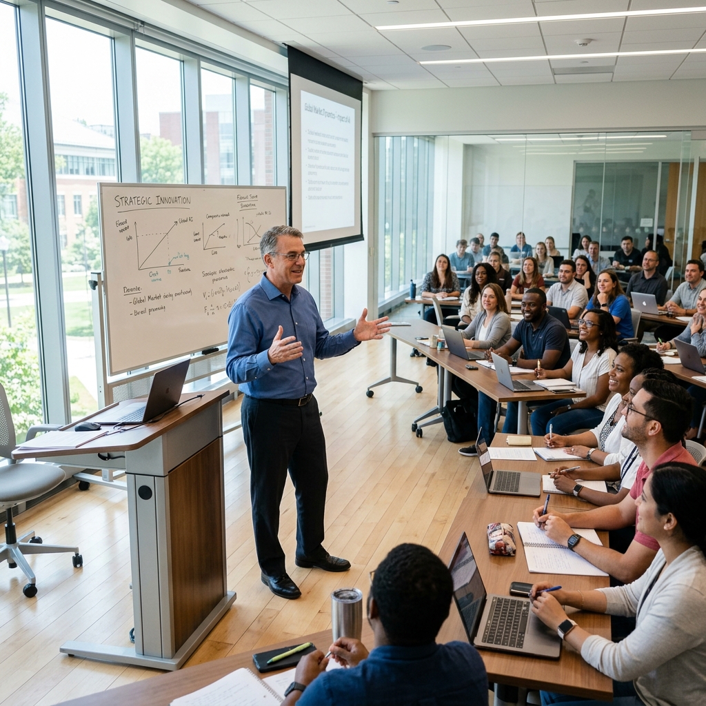 Sala de aula do Curso TTI